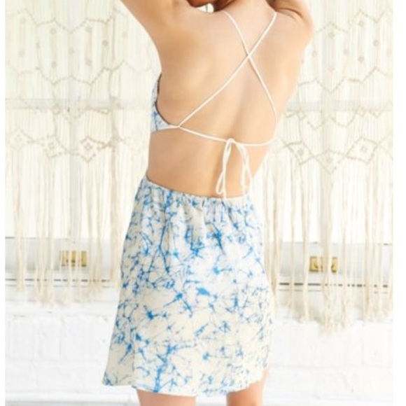 urban outfitters backless dress